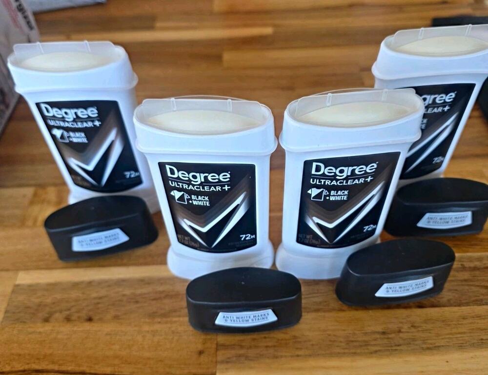 Degree Ultraclear+ Black + White 72-Hour Antiperspirant Stick Multipack 2.7 oz
